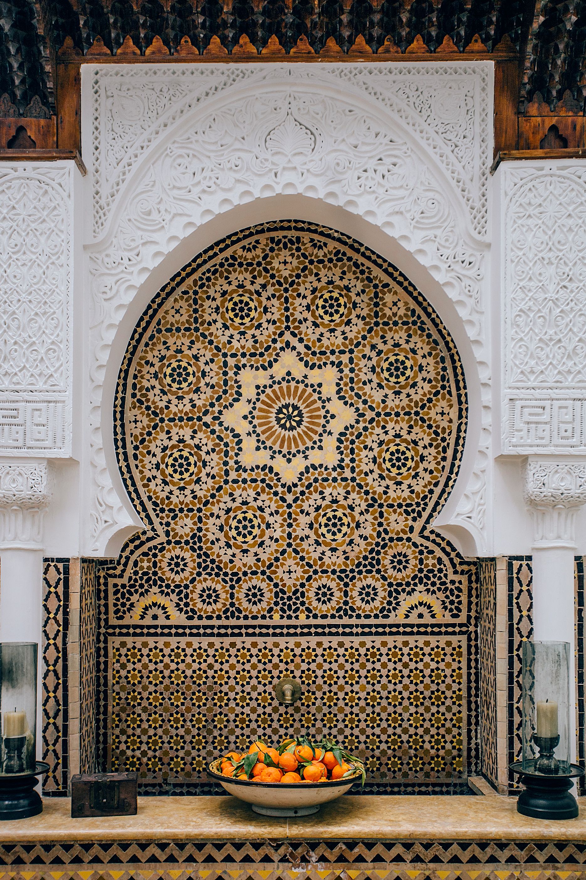Ambiance intime et chaleureuse à Marrakech