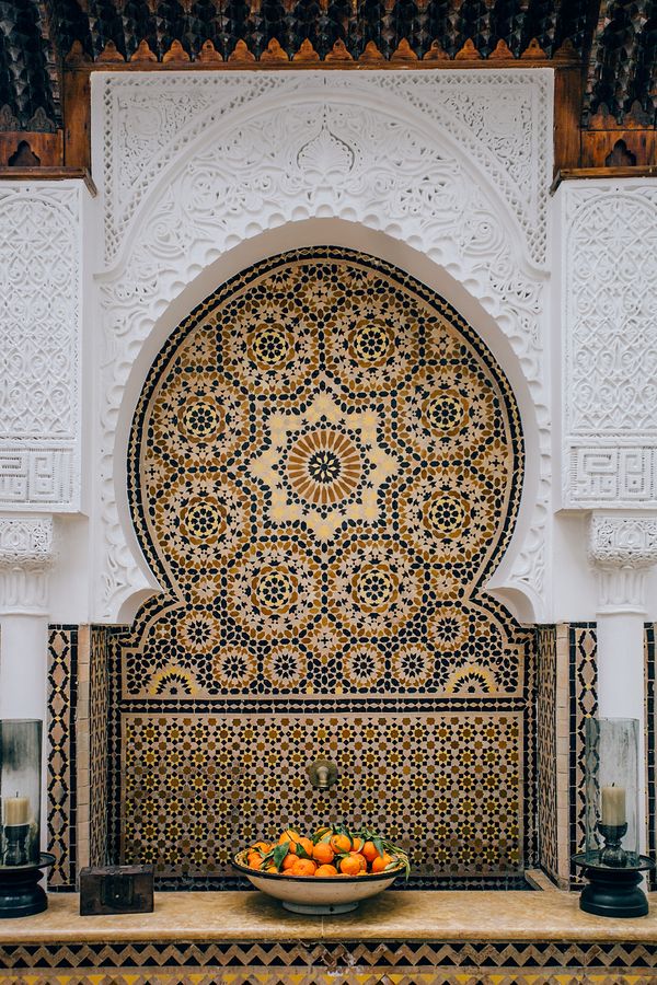 Ambiance intime et romantique à Marrakech