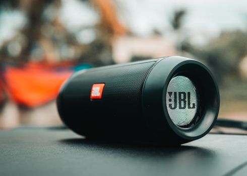 JBL Go 4 - Ultra-Portable, Waterproof and Dustproof Bluetooth Speaker, 7-Hour Built-in Battery, Made in Part with Recycled Materials (Black)