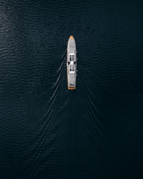 Бесплатное стоковое фото с Аэрофотосъемка, вода, водный транспорт