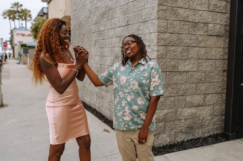 Smiling Couple Looking at Each Other