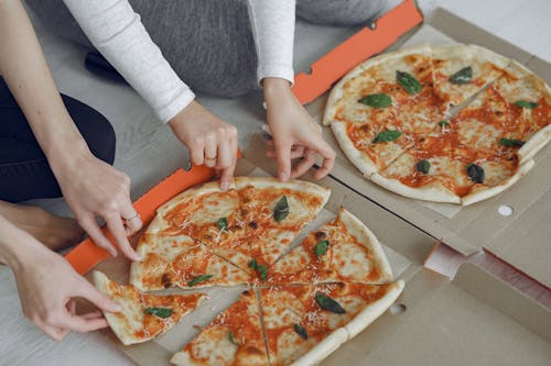 Close-up Photo of Pizza Slices