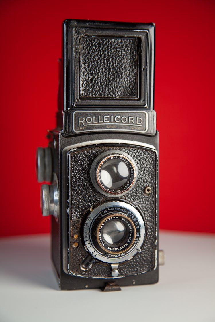 A Classic Rolleicord Twin Lens Camera