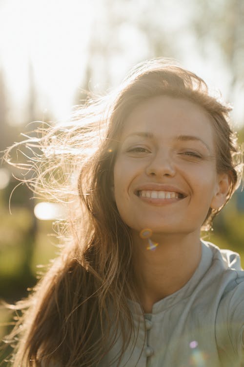 傍晚的太陽, 女孩, 女性 的 免费素材图片