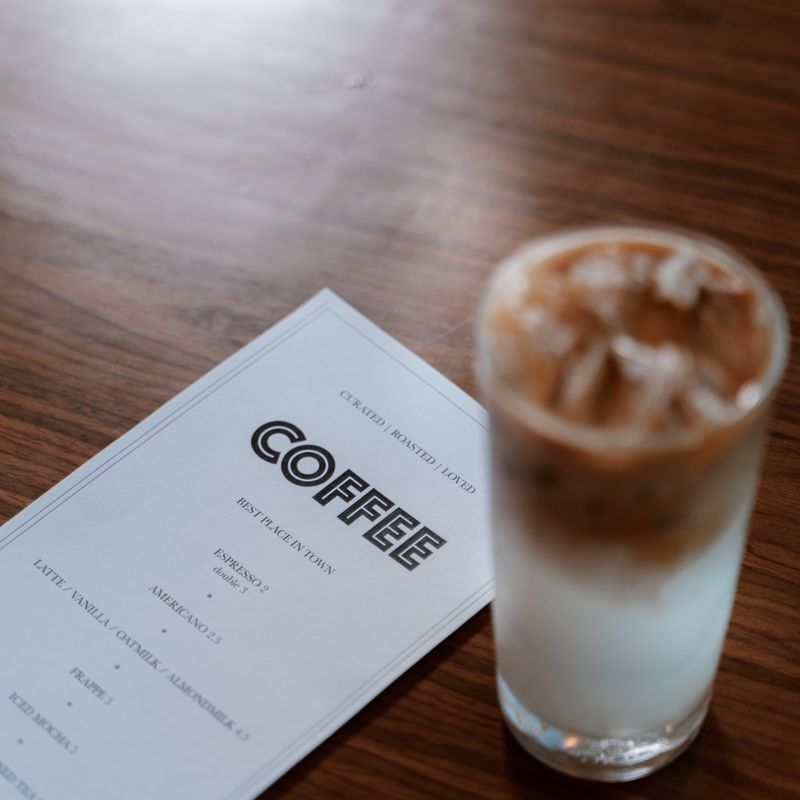 Iced Vanilla Latte
