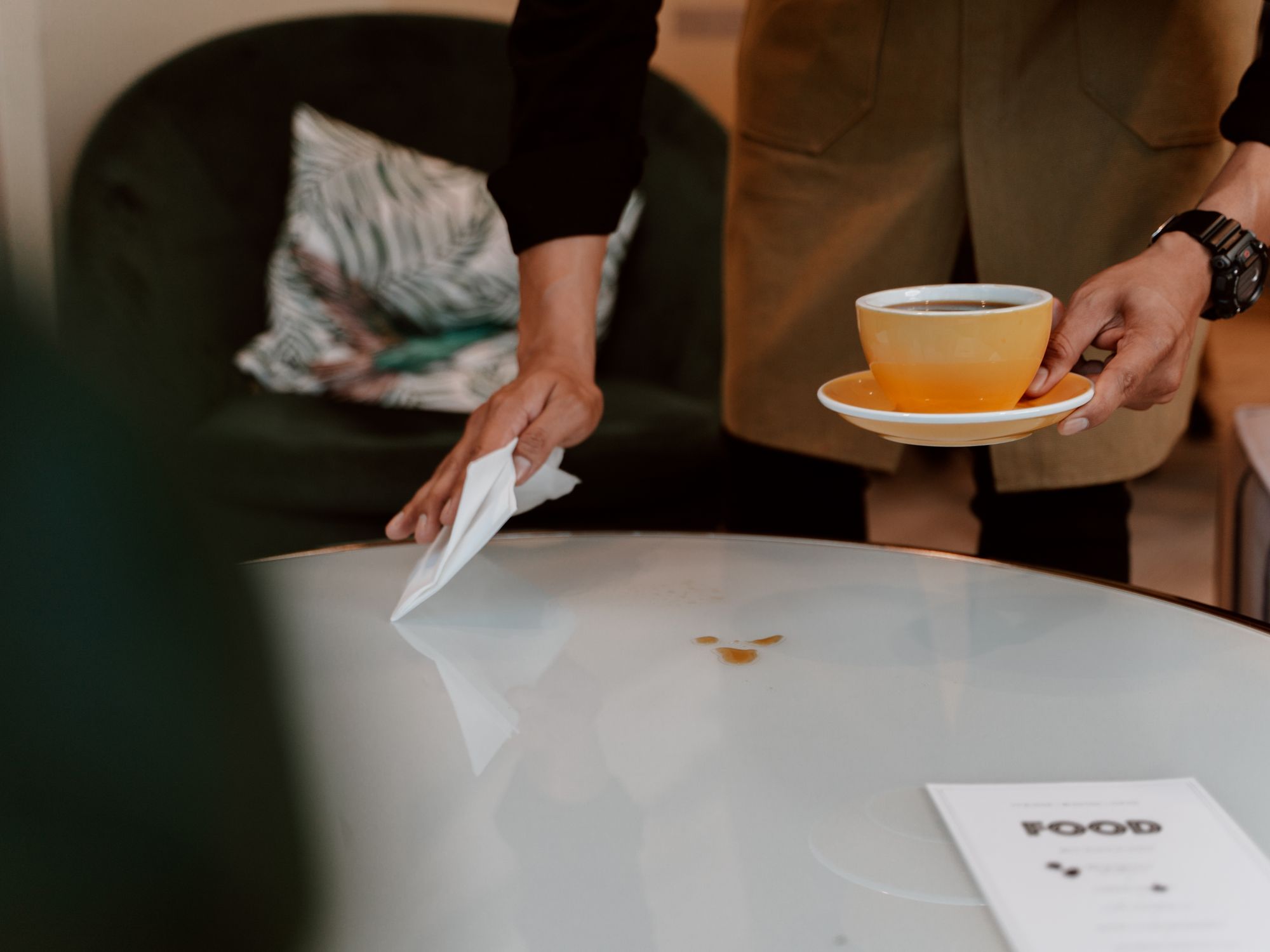Packing Services in Winwick, North West — professional packer wrapping fragile items in a box