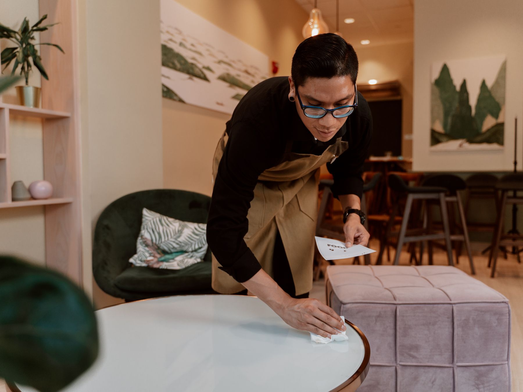 Acton Vale — movers delivering furniture from a van