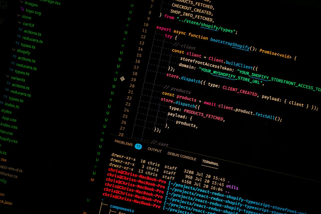 Free stock photo of code, coding, computer