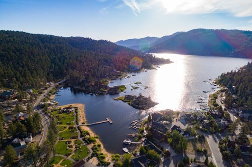 Free stock photo of big bear lake, harbor, harbor town Stock Photo