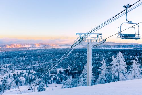 Free stock photo of big bear mountain, chair lift, chair lifts Stock Photo