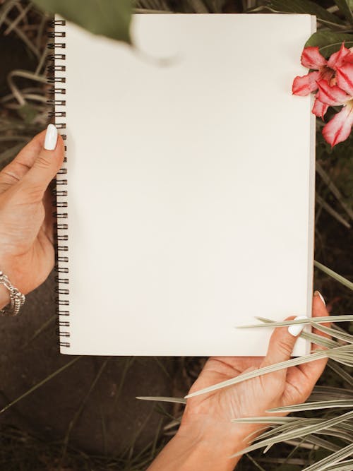 Free Close Up Photo of a Notebook Stock Photo