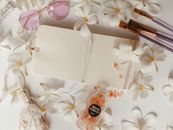 White and Pink Floral Gift Box