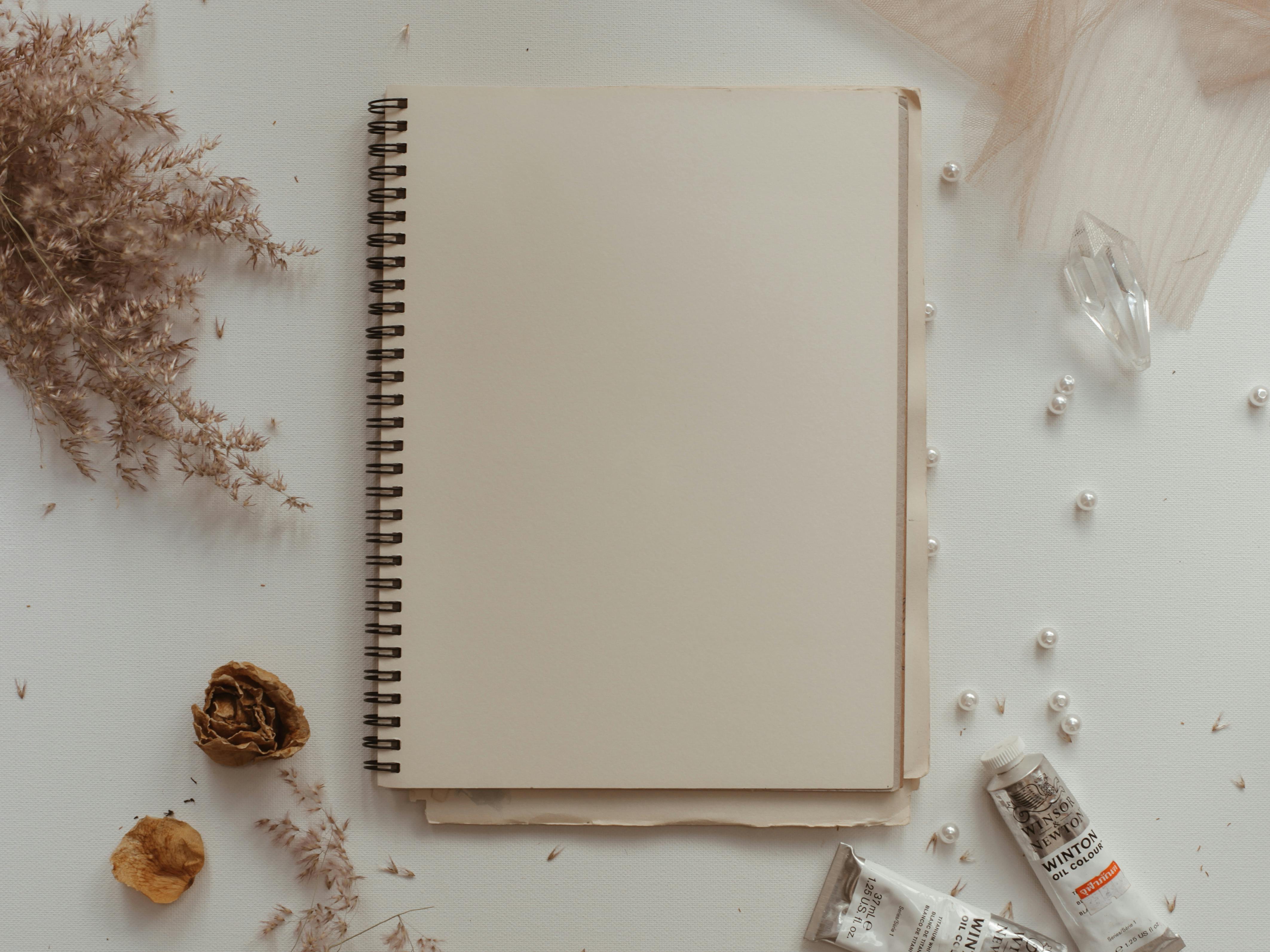notebook natural light lifestyle photo 2