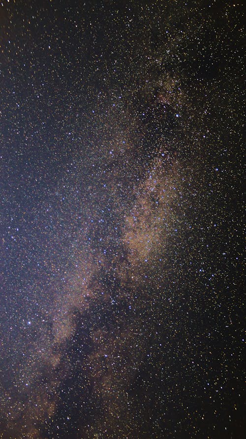 คลังภาพถ่ายฟรี ของ กลางคืน, กาแล็กซี, คืนที่ดาวเต็มท้องฟ้า