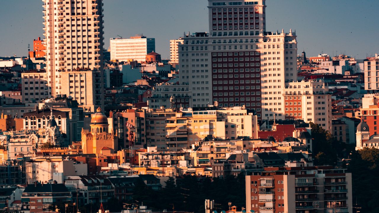 Madrid, Spain skyline