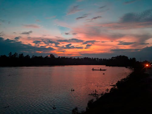 Free stock photo of beautiful sunset, cloudy sky, dask