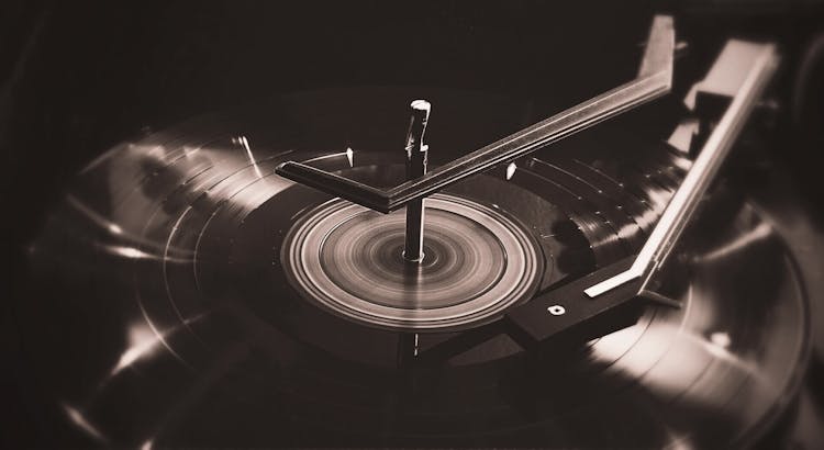 Vinyl In Close-Up Photography