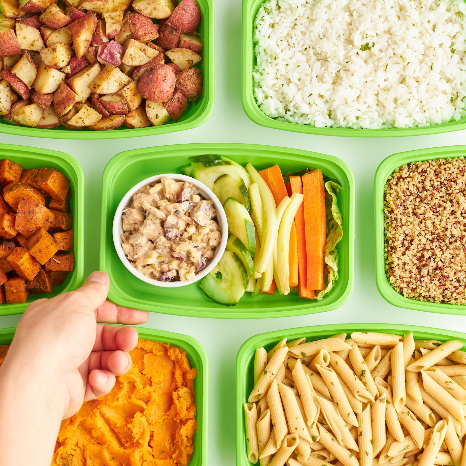Prepared food cups and containers that require product-specific microwave instructions