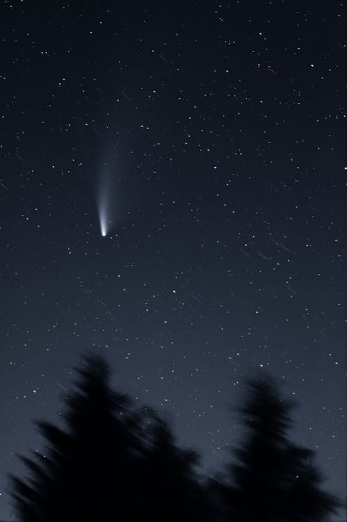 Gratis lagerfoto af astrofotografering, astronomi, komet