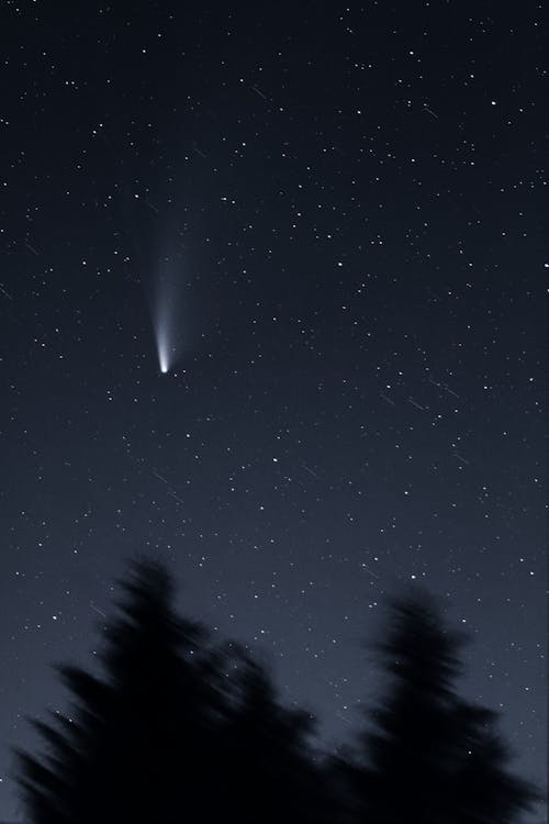 Stars in the Sky During Night Time