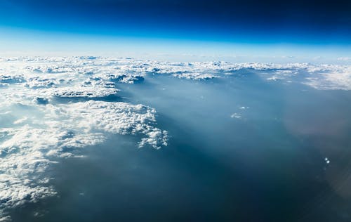 Free stock photo of above clouds, beautiful sky, blue sky