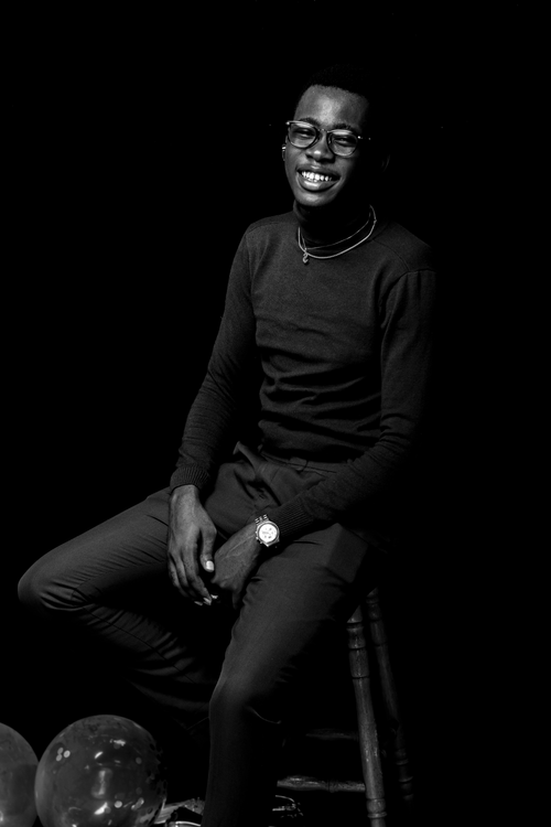 Free stock photo of black man, blackandwhite, cameroon man Stock Photo