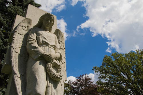 Free stock photo of angel, angelic, blue sky