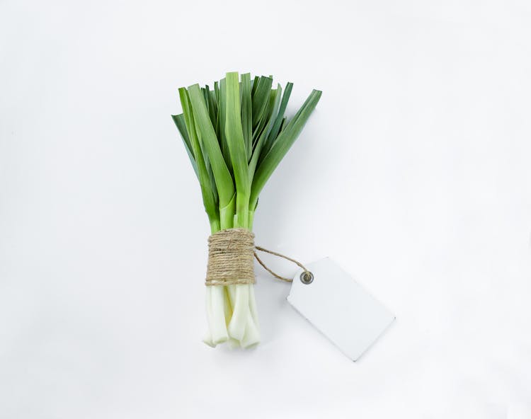 Leeks With Price Tag