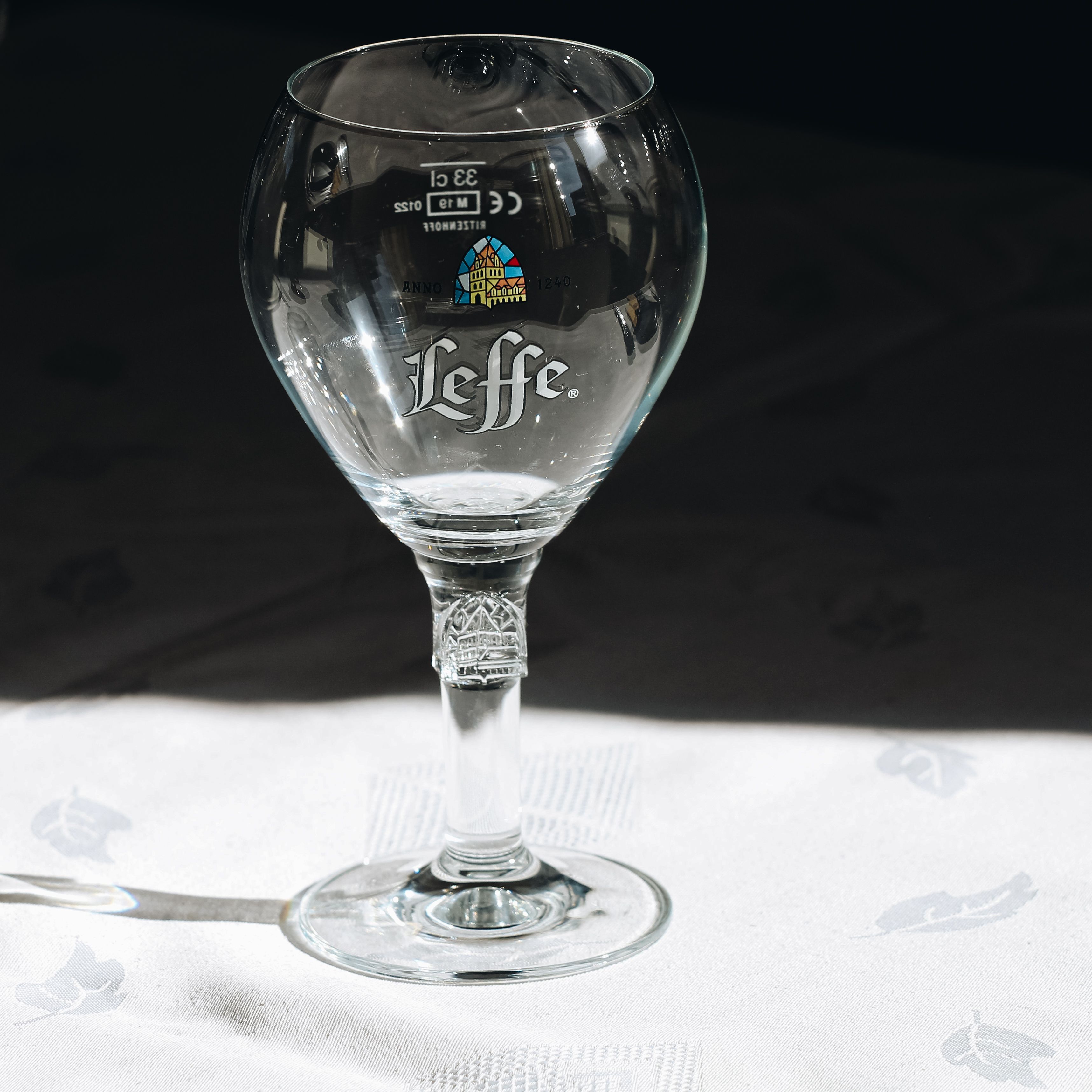 Beer Glass in Close Up