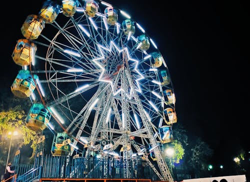 Ferris Wheel at Night 