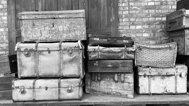 Damaged Suitcases and Coffers