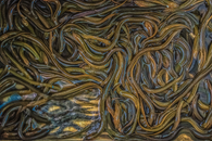 Yellow and Blue Abstract Painting