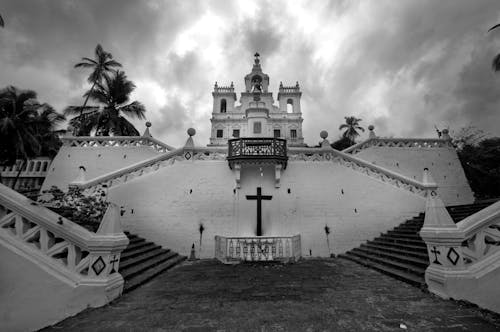 Fotobanka s bezplatnými fotkami na tému goa, India, kostol