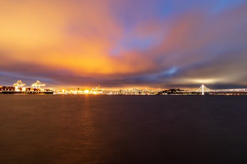 Gratis stockfoto met avond, baai gebied, Bay Bridge Stockfoto
