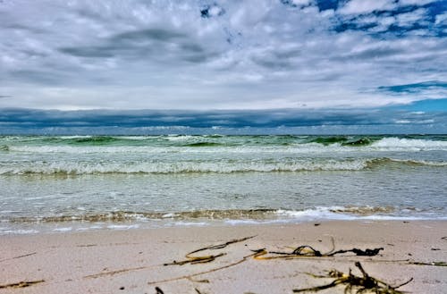 Gratis Immagine gratuita di oceano, orizzonte, sabbia Foto a disposizione