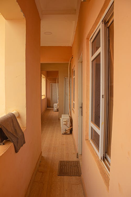 Free stock photo of corridor, doors, homey