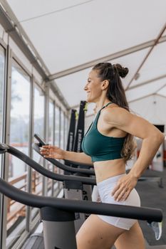 Woman on a Treadmill