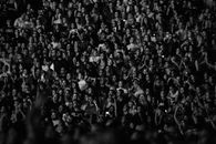 Group of people in concert hall
