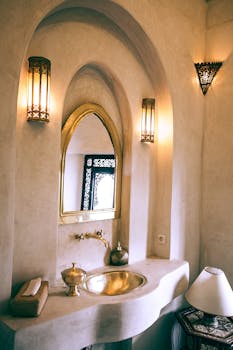 bathroom niches