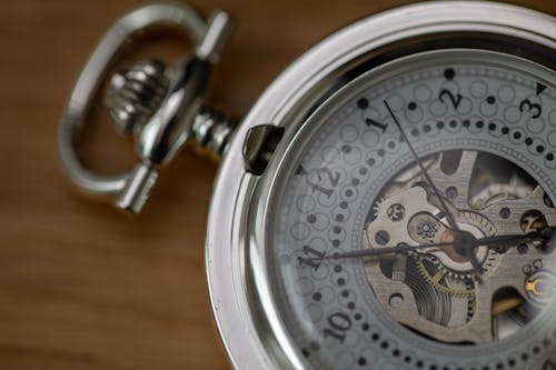 Silver and Gold Pocket Watch