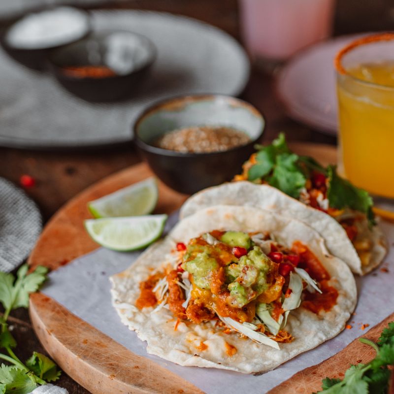 Pan-Seared Chicken Thigh Tacos with Cumin, Chili and Lime