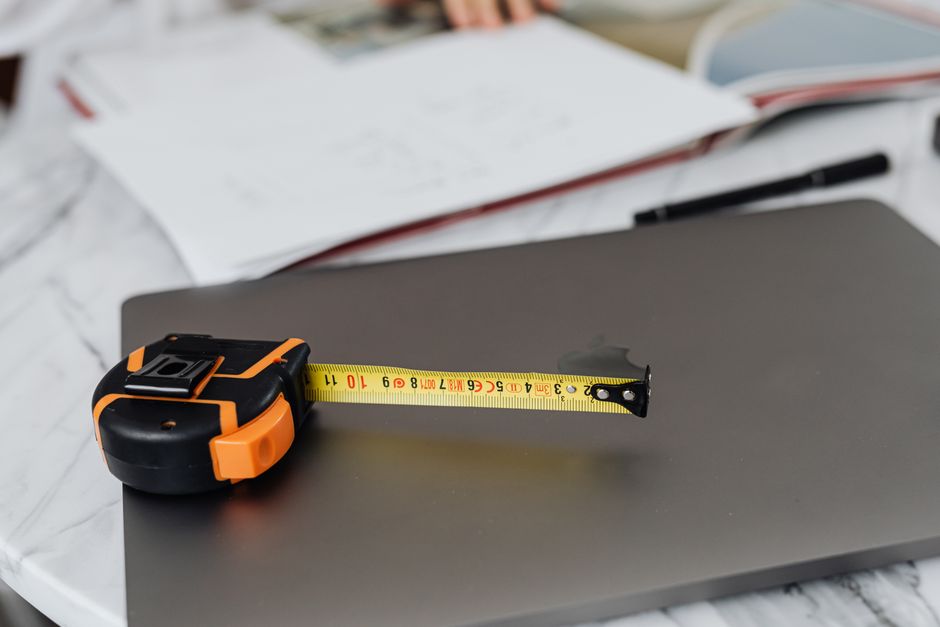 measure home office space desk fit guide tip plan