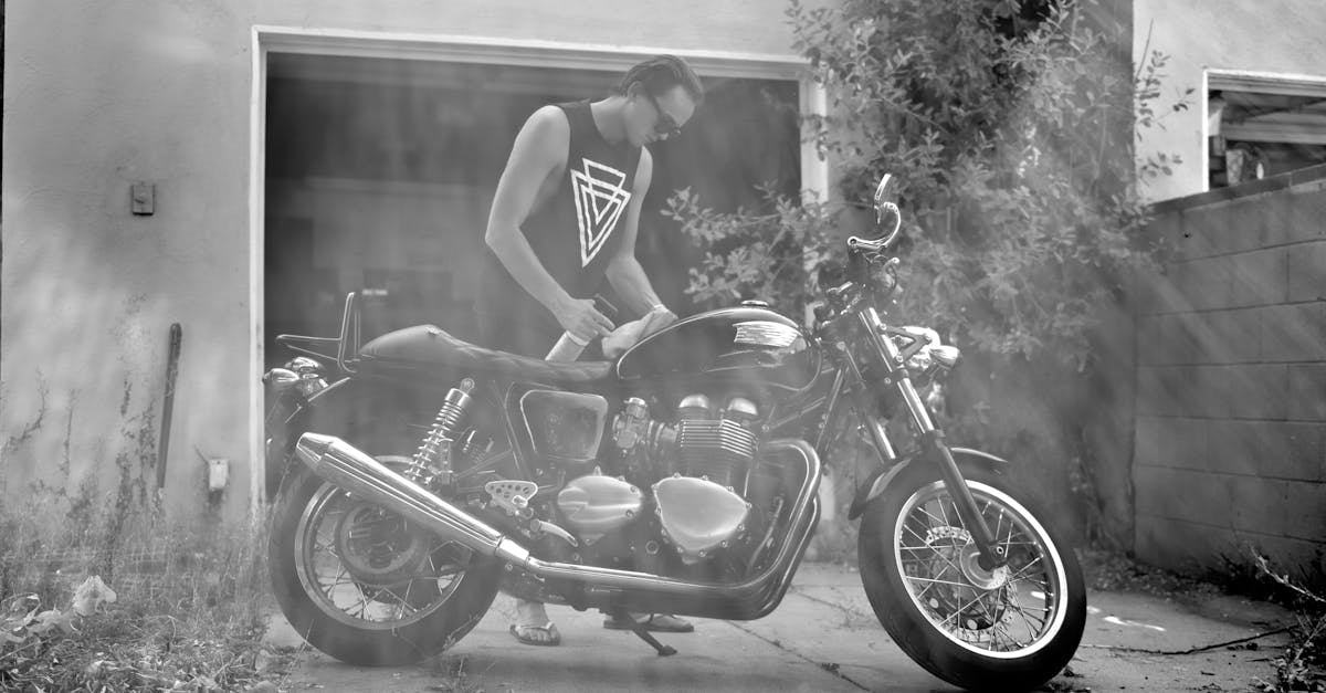 How to clean a motorcycle carb