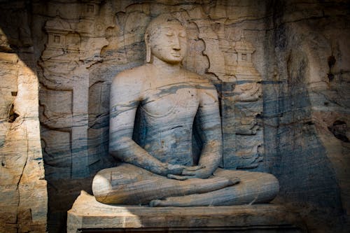 Free stock photo of buddha, gal vihara rock temple, sri lanka