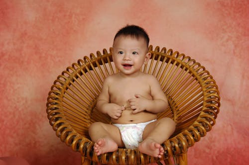 Free Immagine gratuita di adorabile, bambino asiatico, bambù Stock Photo