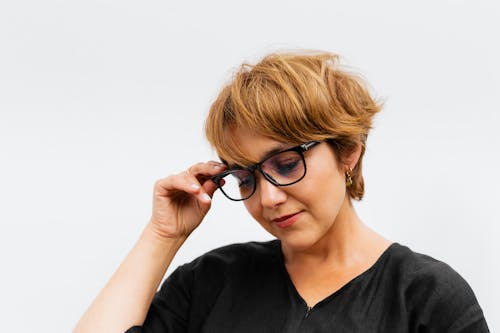 Δωρεάν στοκ φωτογραφιών με γκρο πλαν, γυαλιά οράσεως, γυναίκα