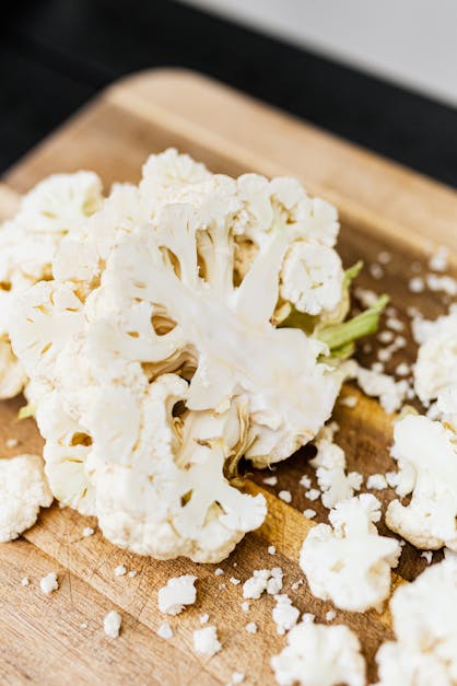 How to cut cauliflower