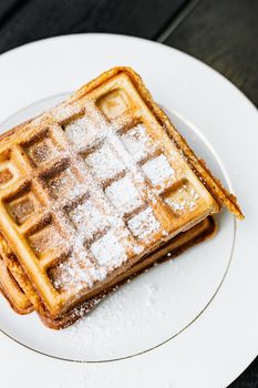 Buttermilk Round Waffles