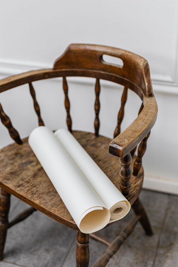 White kraft paper rolls