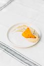 Brown Bread on White Ceramic Round Plate